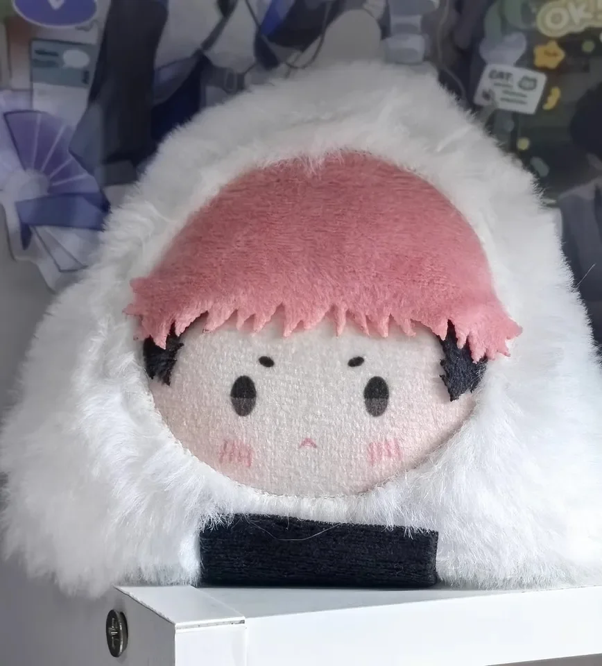 10cm Anime Geto Suguru Gojo Satoru Yuji Itadori Fushiguro Megumi Plush Doll Game Keychain Stuffed Cosplay Pendant Toy for Gift