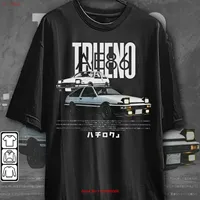 Hachiroku AE86 JDM T Shirt Retro Trueno Drift Car Japanese Enthusiast  vintage Washed Stretched Unisex Slightly streetwear