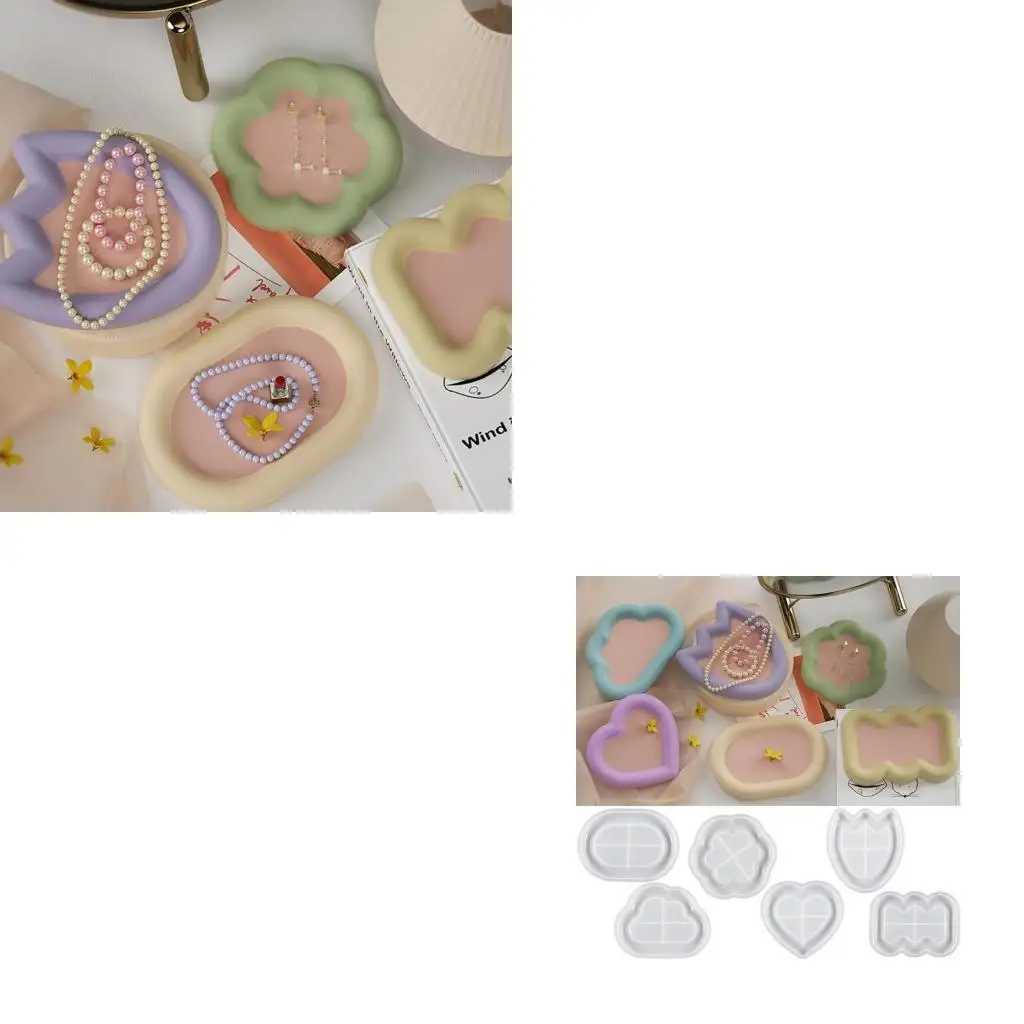 

9HJK облачный сердечный сердце в форме силиконового лотка.