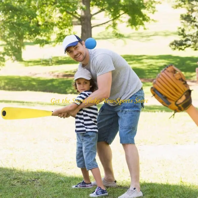 E56D Children Baseball Bat, Kids Soft Baseball Bat, Baseball Bar with Baseball