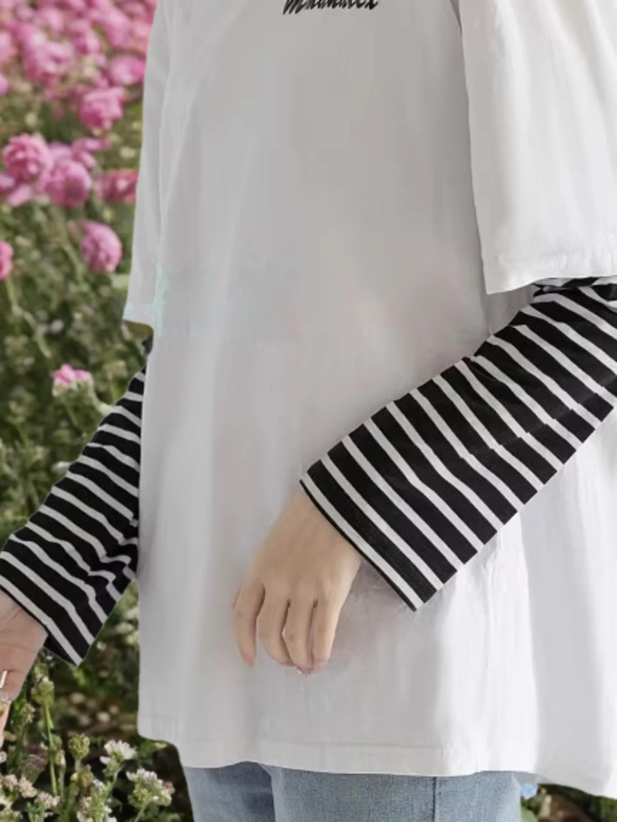 

Солнцезащитные рукава-перчатки из модального хлопка, унисекс, тонкие, для активного отдыха, модные, для многослойного ношения, имитация рукавов