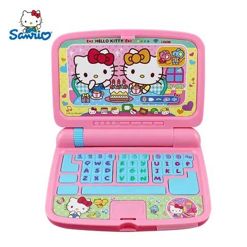 Sanrio Hello Kitty Simulation Toy Phone Video Phone Kt Music Mobile Phone Children Camera Gift For Girl Educational Screen Touch