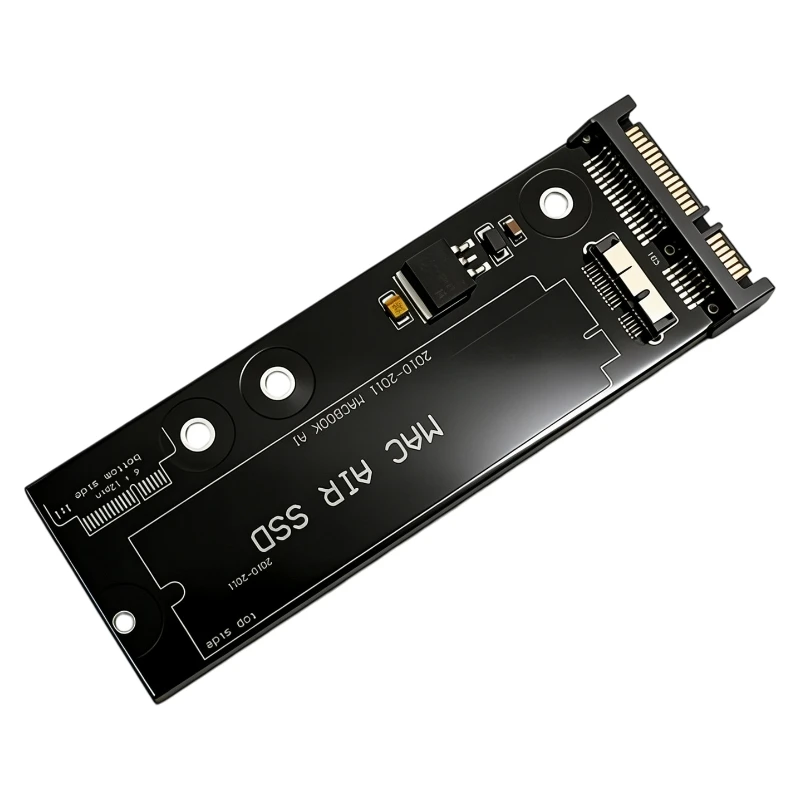 6+12Pin SSD to SATA 3.0 Adapter Card For MacBook Air 2010 2011 A1369 A1370 for Mac Solid State Drive Converter Board 22Pin Riser