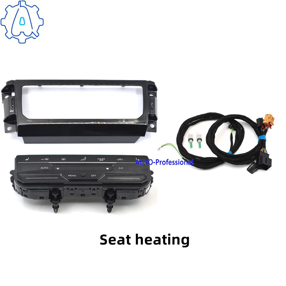 For VW T-ROC Seat Heating Steering Wheel Heating LCD Touch Air Conditioning Panel