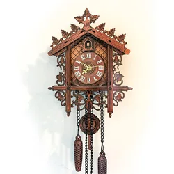 Large Wall Clock Vintage 3d Wall Clock Wood Wall Watches Home Decor Shabby Chic Silent Horloge Mural Farmhouse Decor SC535