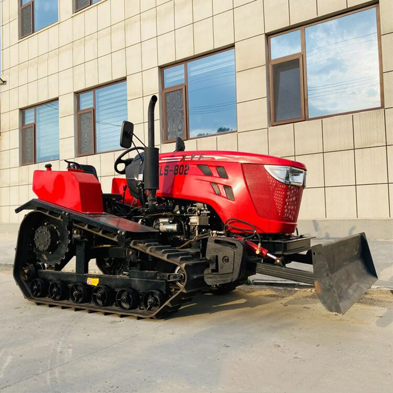 Garden Orchard Management Crawler Tractor 35 Hp Multi-functional Small Crawler Tractor