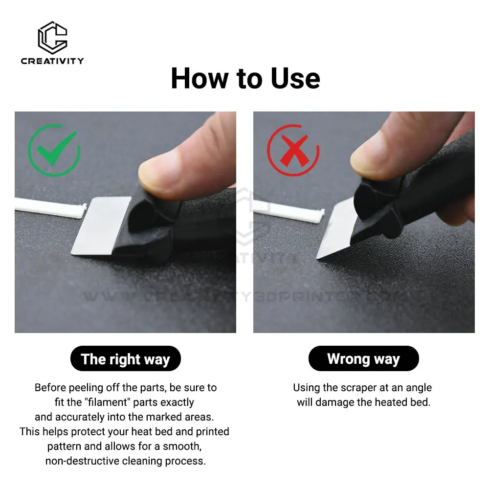 1/3/5 Uds Bambu Lab Original impresora 3D hoja raspadora de cama caliente para Bambulab X1/P1 A1 serie Universal