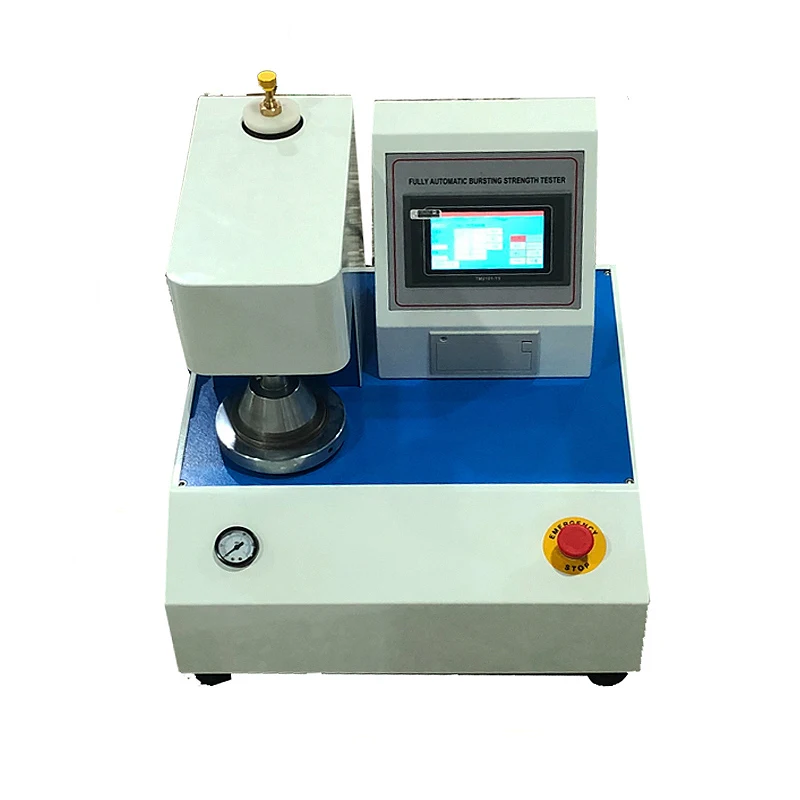 

Mullen Paper Burst Strength Testing Machine Cardboard Corrugated Box Bursting Tester