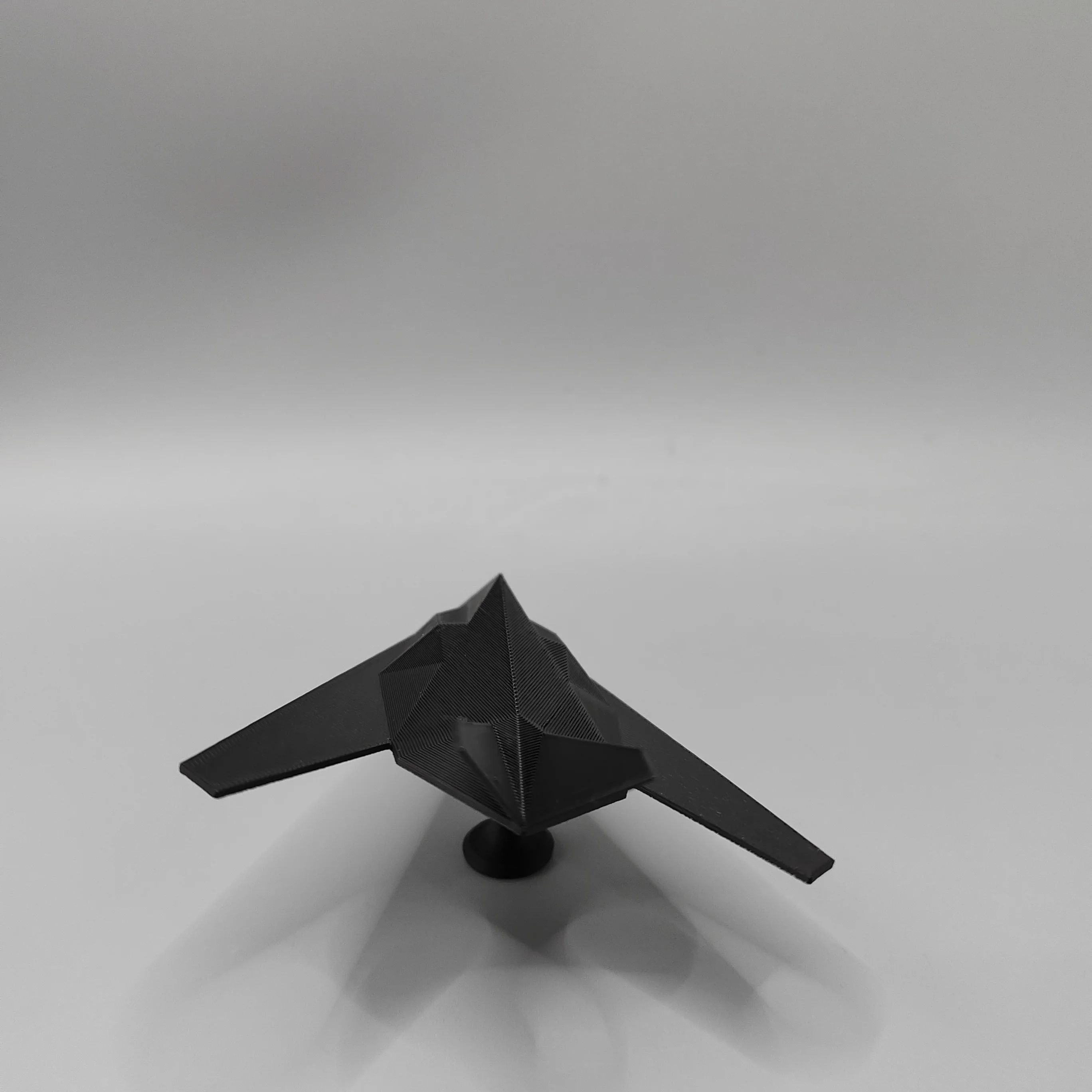 3D Printed F-117 Nighthawk Stealth Aircraft Ornament, Desktop Aviation Military Decor Craft Ornament