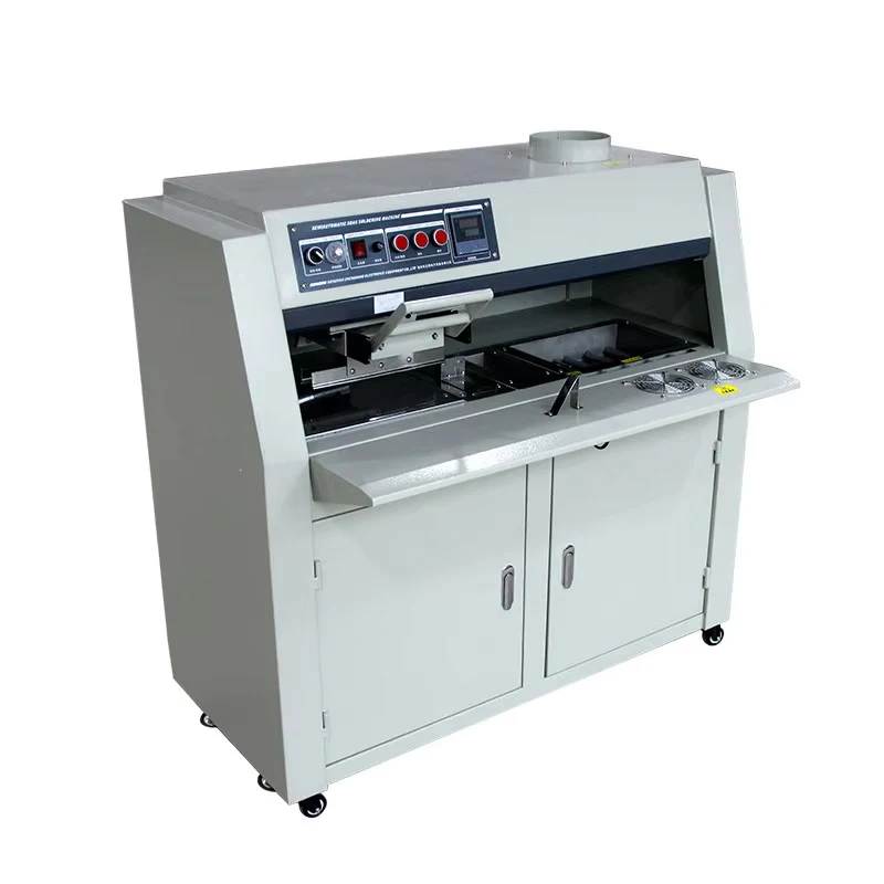 PCB 용접 모델 YX3525BG용 반자동 납땜 기계