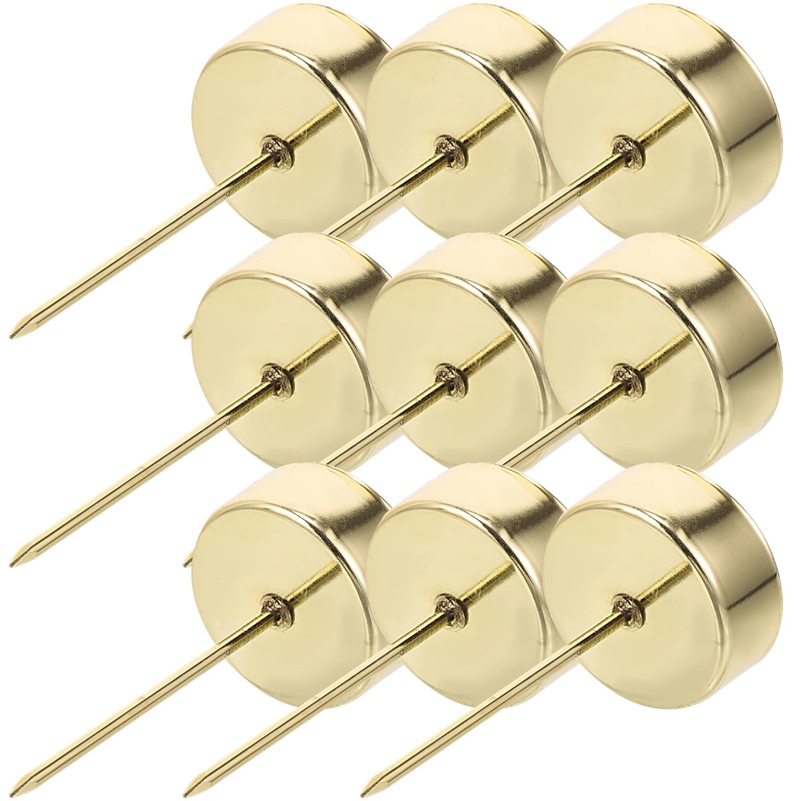 

12pcs 4 2cm Cup 7cm Spike Metal Holiday Holders Christmas Decor Festive Festival Holder Table Tree Inserts