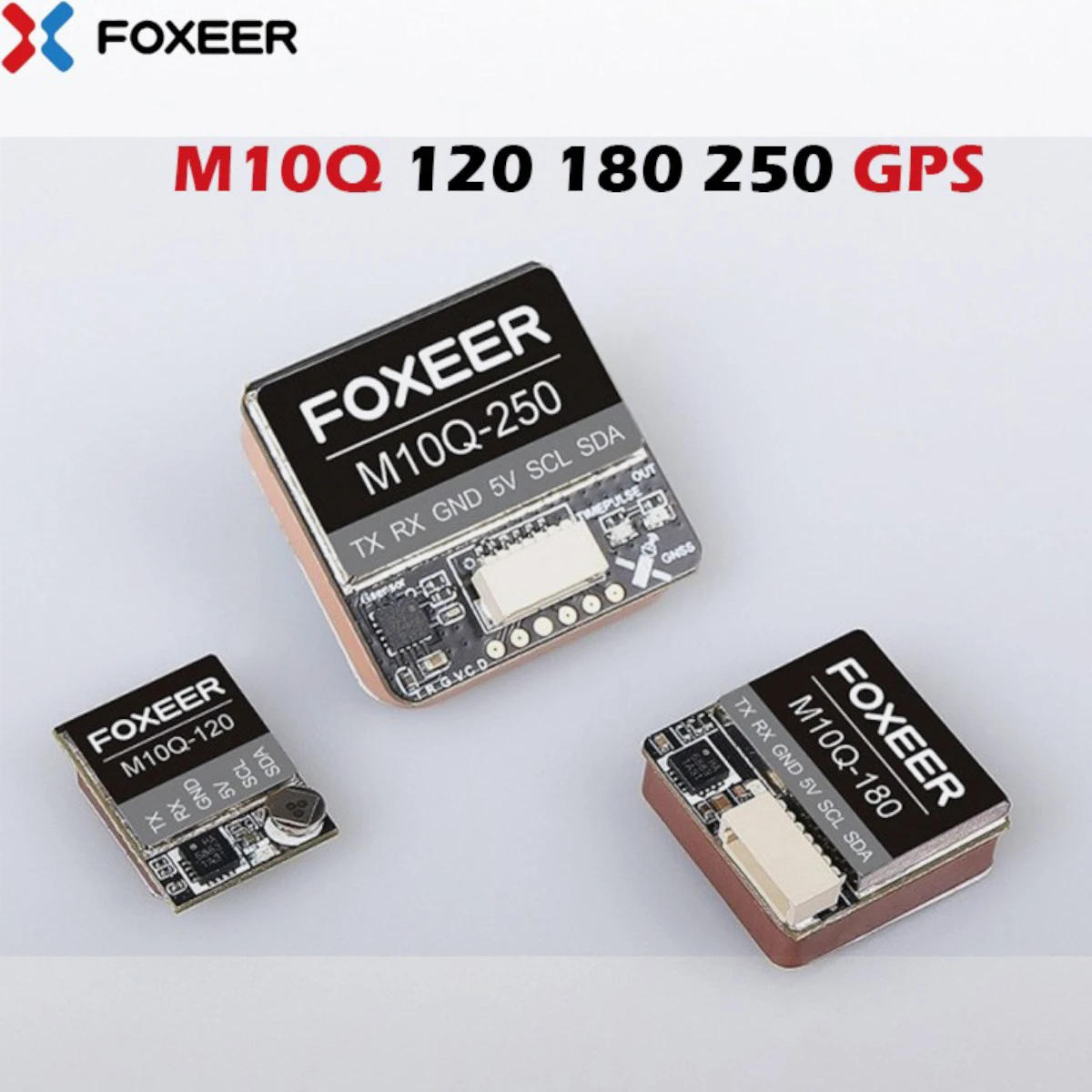 Foxeer M10Q-180 M10Q-250 M10 Dual Protocol GPS Modul Integrierte QMC5883 Kompass Keramik Antenne für RC Flugzeug FPV Long Range