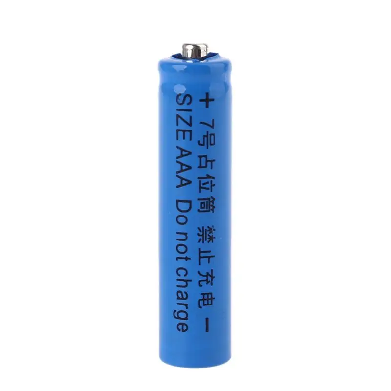 2024 Universal No Power 14500 LR6 AA AAA LR03 10440 Size Dummy Fake Battery for Shell Placeholder Cylinder Conductor Replacem