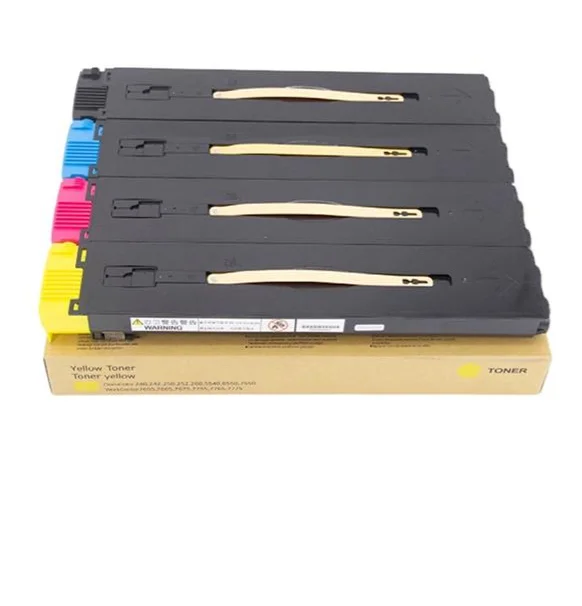 

4PCS C240 Toner Cartridge For Xerox DocuColor C242 C250 C252 C260 WorkCentre 7655 7665 7675 7755 7765 Compatible Japan Copier