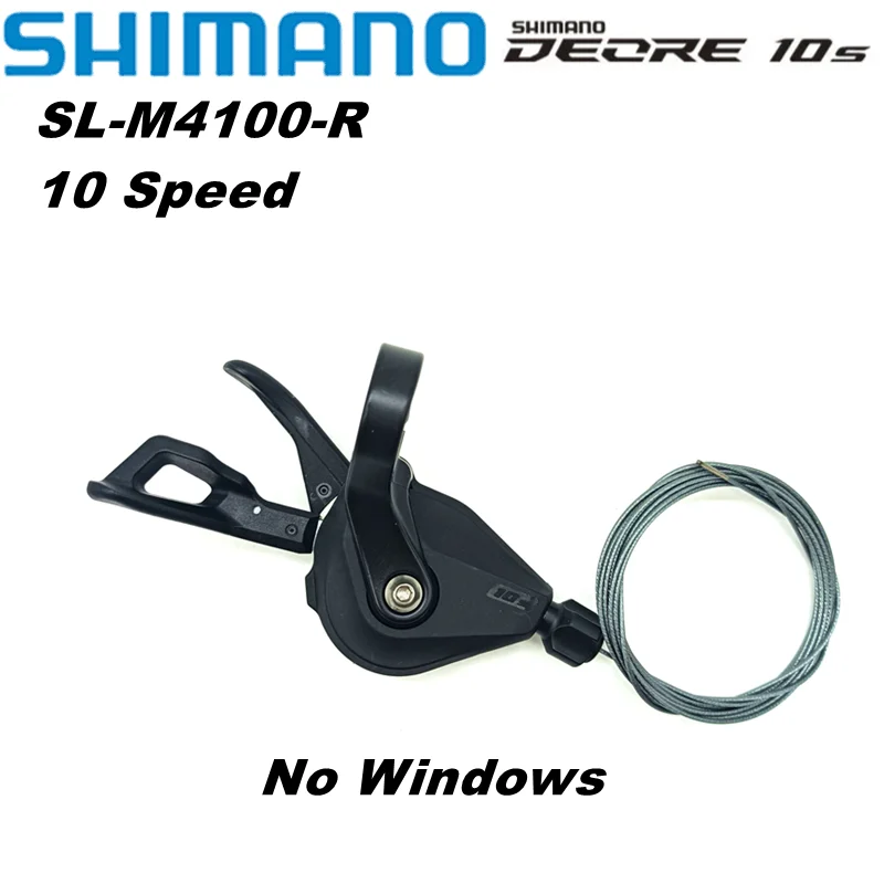 Shimano Deore M4100 1x10S RAPIDFIRE PLUS Shifting Lever Clamp Band 10 Speed SL-M4100 Shifter Lever Bicycle Switch 10V 10S