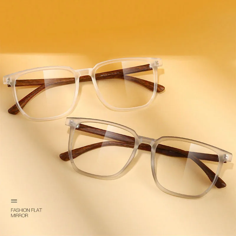 HDCRAFTER White Eyeglasses Glasses Frame TR90 Men Anti Blue Light Glasses Prescription Optical Myopia Spectacles Frames Women