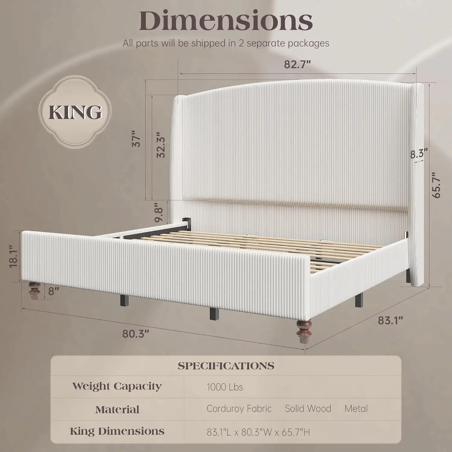 Thumbnail 2 - #29 Wooden Bed Frames List of Top Picks
