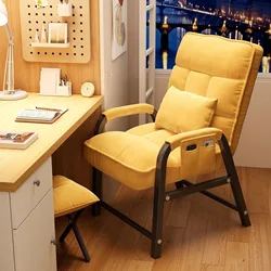 1 Set 의자 Comfortable Sedentary Office Chair Home Computer Lounge Chair Lazy Leisure Chair Student Study Recliner Gaming Chairs