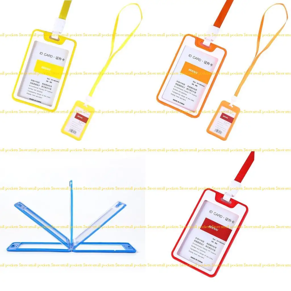 R1WD Vertical Card Sleeve Transparent Color Large Capacity for Factory Office School