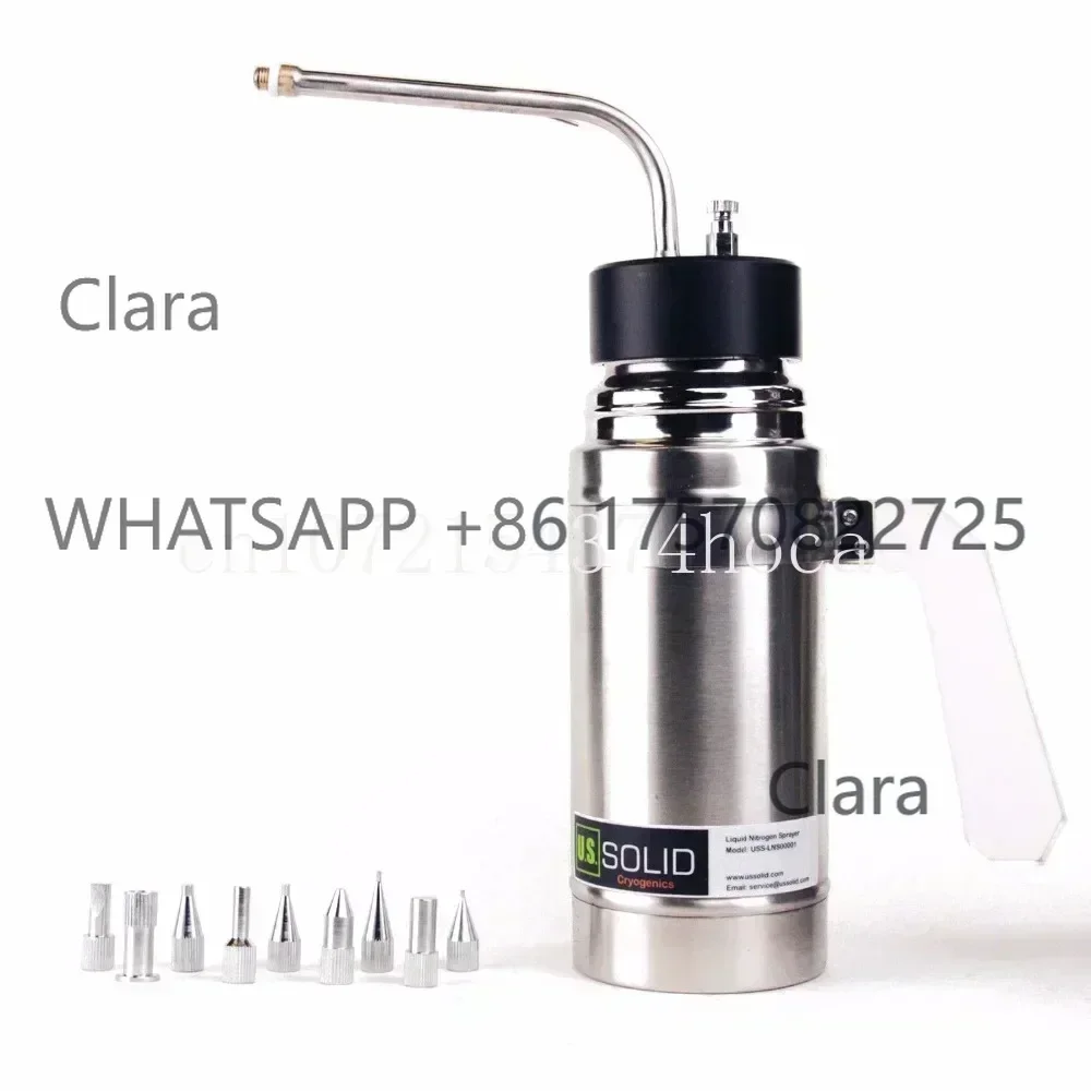 US Solid Liquid Nitrogen Sprayer 500 ml 16 oz With 9 Heads