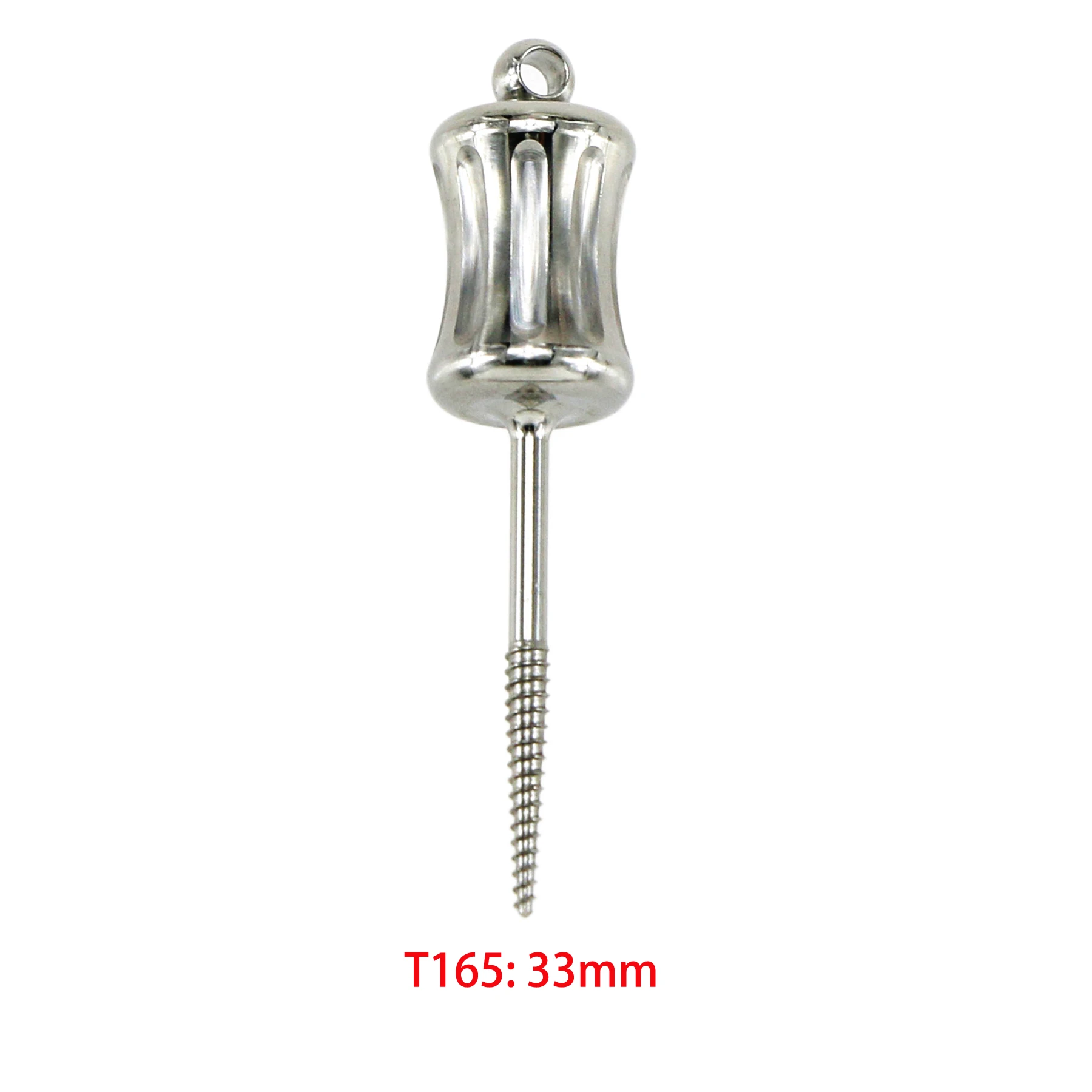 Dental Medical Manual Extractor Broken Root Drill Remnant Apical Root Fragments Screw Drill Short 33mm Long 44mm