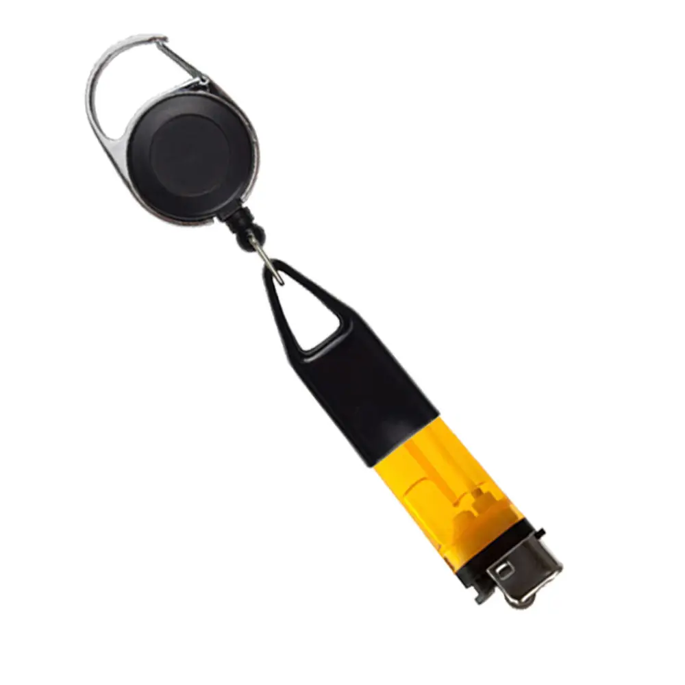 Silikon Aufkleber Feuerzeug Leine Safe Stash Clip einziehbare Schlüssel bund Halter Abdeckung Rauch zubehör