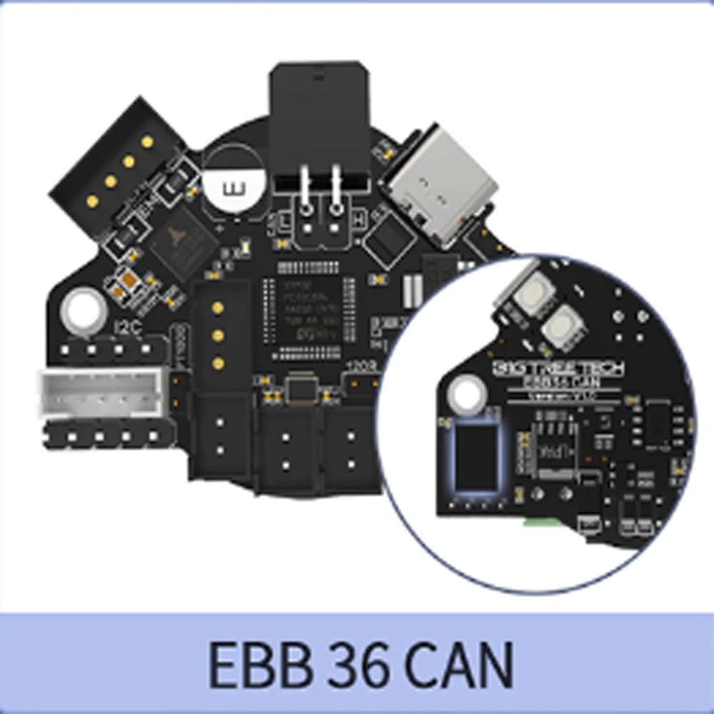 BTT EBB36 EBB42 KAN Adapter Board Ondersteuning Canbus En Usb PT100 Onboard TMC2209 Driver Voor Raspberry Pi Blv Ender 3 3D Printer - afbeelding 1
