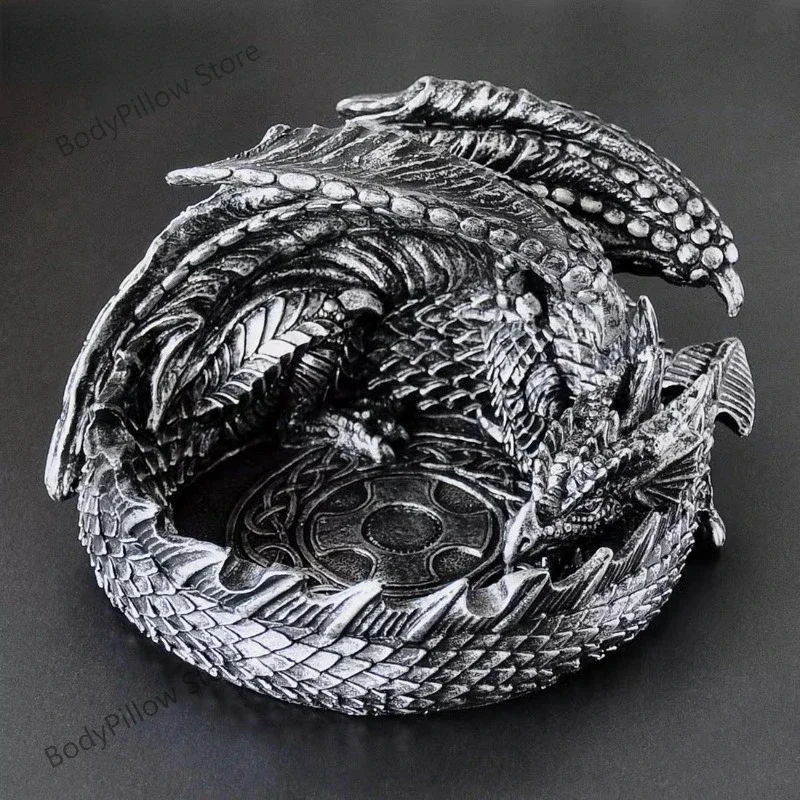 

Dragon Shape Domineering Household Ashtray Creative Personality Trend Multi-functional Fashion Boy Birthday Gift