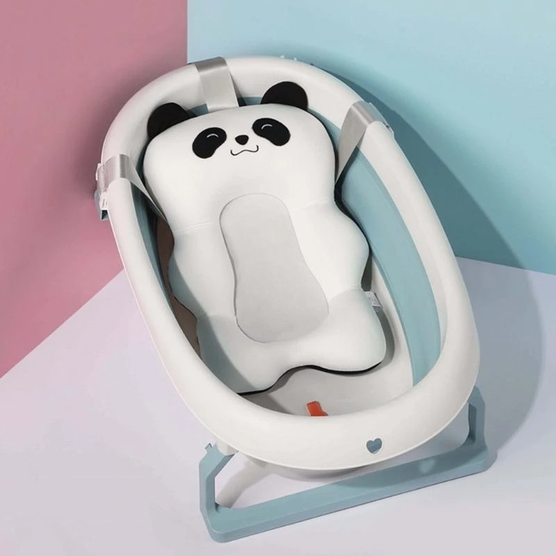 

Soft Newborns Bath Pad Shower Cushion Mat with Stable Head And Neck Support Part G2TD