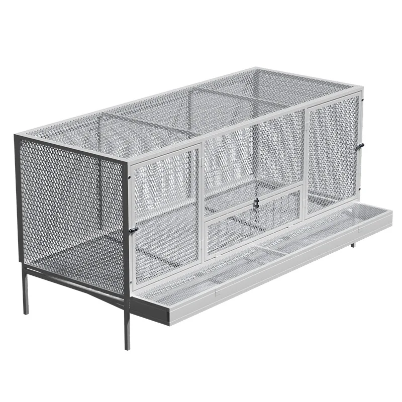 Outdoor Large Chicken Cage Weasel-Proof Rabbit Hutch & Pigeon Coop, Multi-Purpose Animal Enclosure rabbit hutch