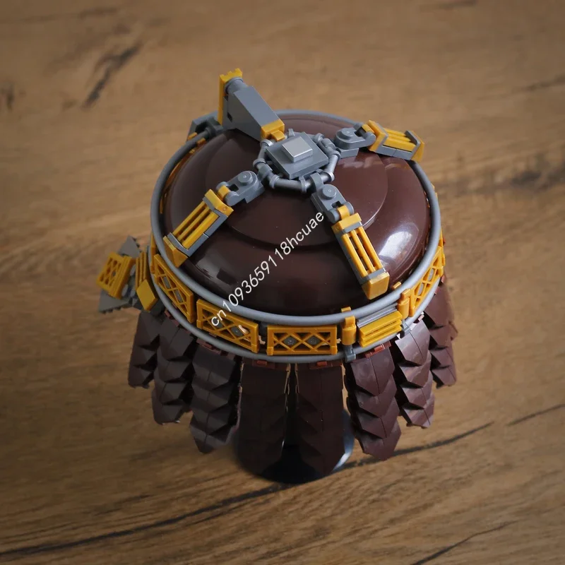 391 pièces MOC Blocs de construction Château du casque de Gimli Modèle de Noël à exposition avancée pour collectionneurs de briques avertis Cadeau éducatif