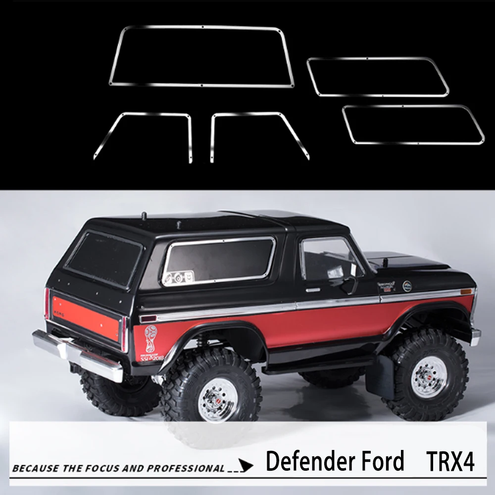 

TRAXXAS TRX4 Ford All Metal Window Frame Suitable for TRAXXAS TRX4 Ford