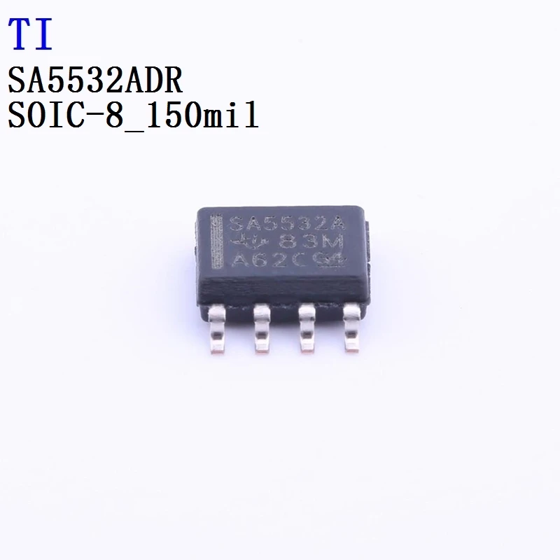 5 Stuks Rc 4558P Rc4558psr Ref200au/2k5 Sa5532adr Sa5532dr Ti Operationele Versterker