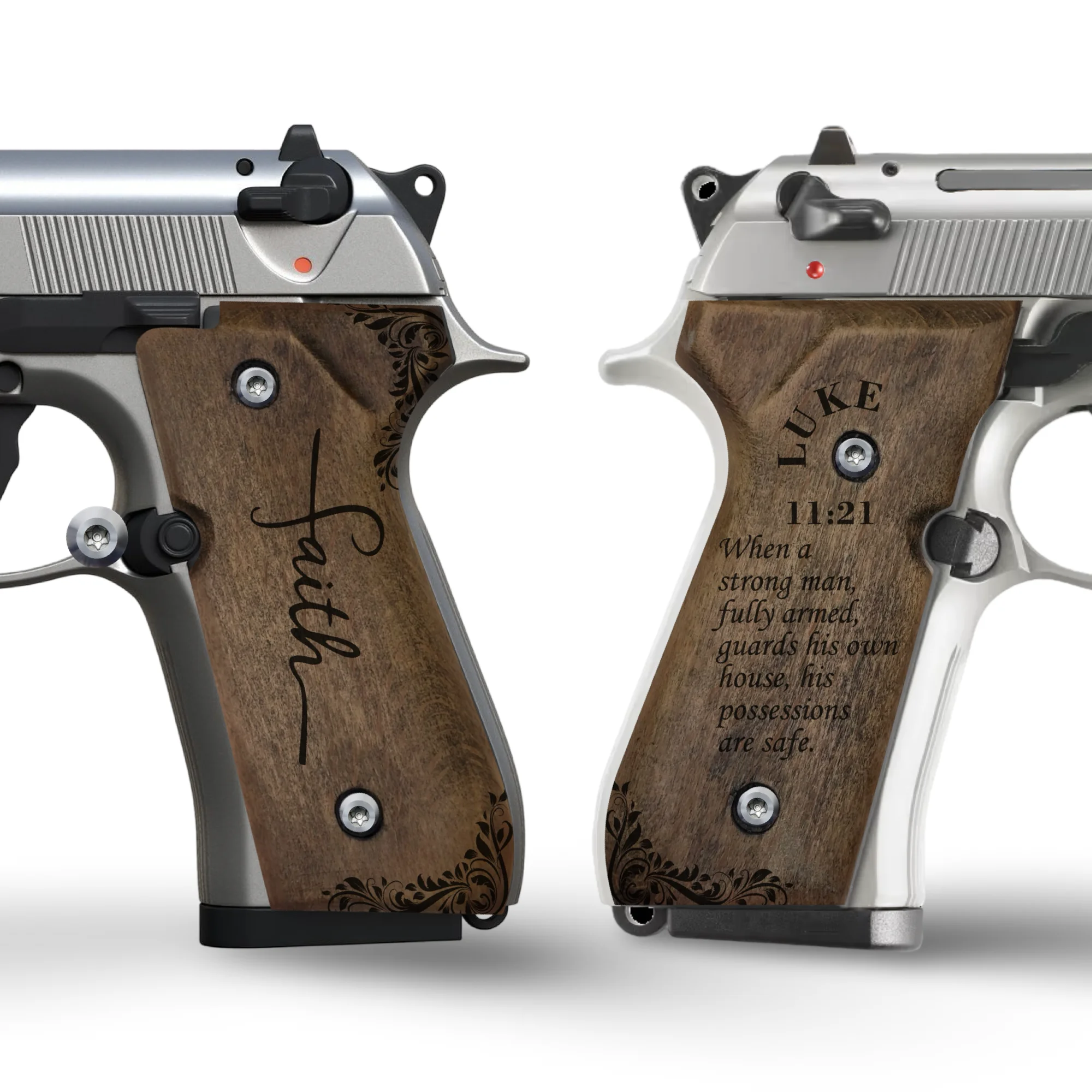 Zib Grips Premium Wooden Series Pistol Grips for Beretta F92