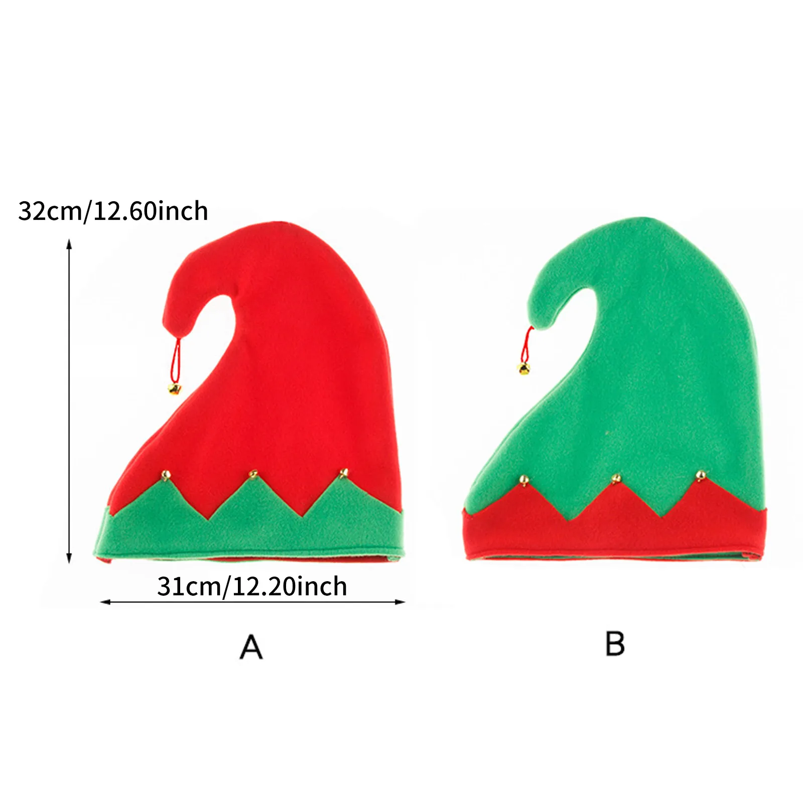 2025 عيد الميلاد قزم قبعة عيد الميلاد أجراس حفلة قبعة زي اكسسوارات للكبار ليلة رأس السنة الجديدة سانتا قبعة تأثيري صور الدعامة الهدايا #6
