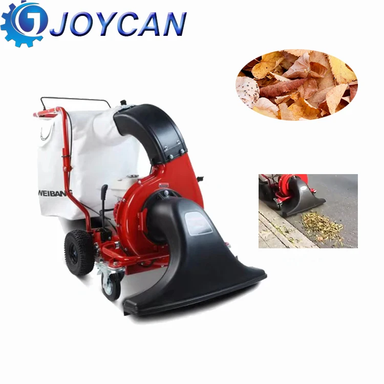 Auto road suction sweeper machine self-propelled leaf dusty cleaning machine for garden and street