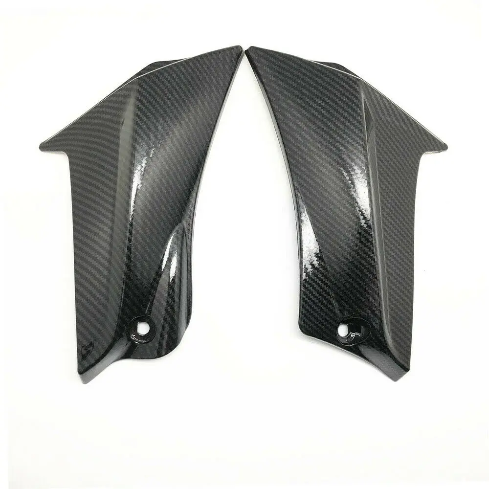 

Left Right Hydro Dipped Carbon Fiber Finish SIDE FAIRING TRIM FRAME COVER For SUZUKI GSXR 600 GSXR600 GSXR750 K11 2011-2020