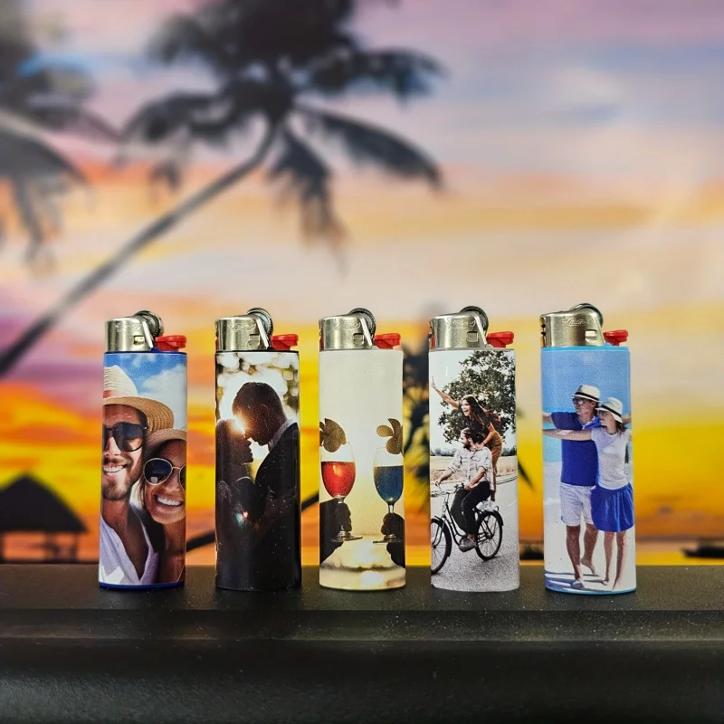 Customized Lighter Stickers, Personalized Lighter Packaging, Advertising Gift Printing Logo Labels