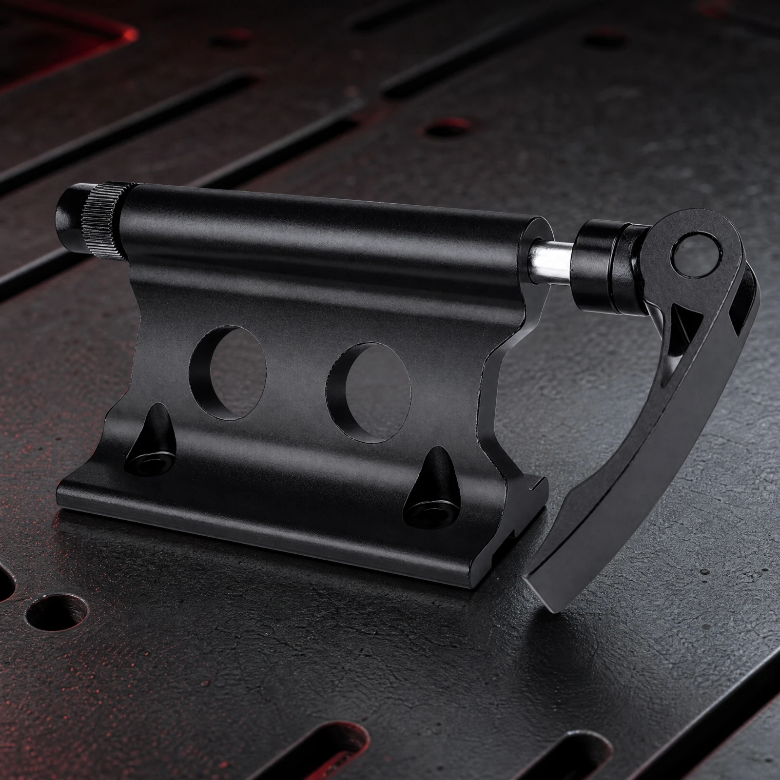Vehicle Rack Bike Fork Mount with Quick-Release Lever One-Size Cycle Front Fork Quick-Release Mount Strong Easy to Install