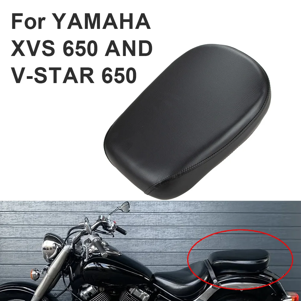 Rear Passenger Seat Pillion For Yamaha Drag Star V-Star 650 / Classic / Silverado XVS650A, XVS650AT, XVS400C 1998-2022