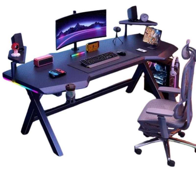 Computador Furniture High End Console Computer Desks Organizers Setup Modern Bedroom Computer Desks Gadgets Creativity Mesas De