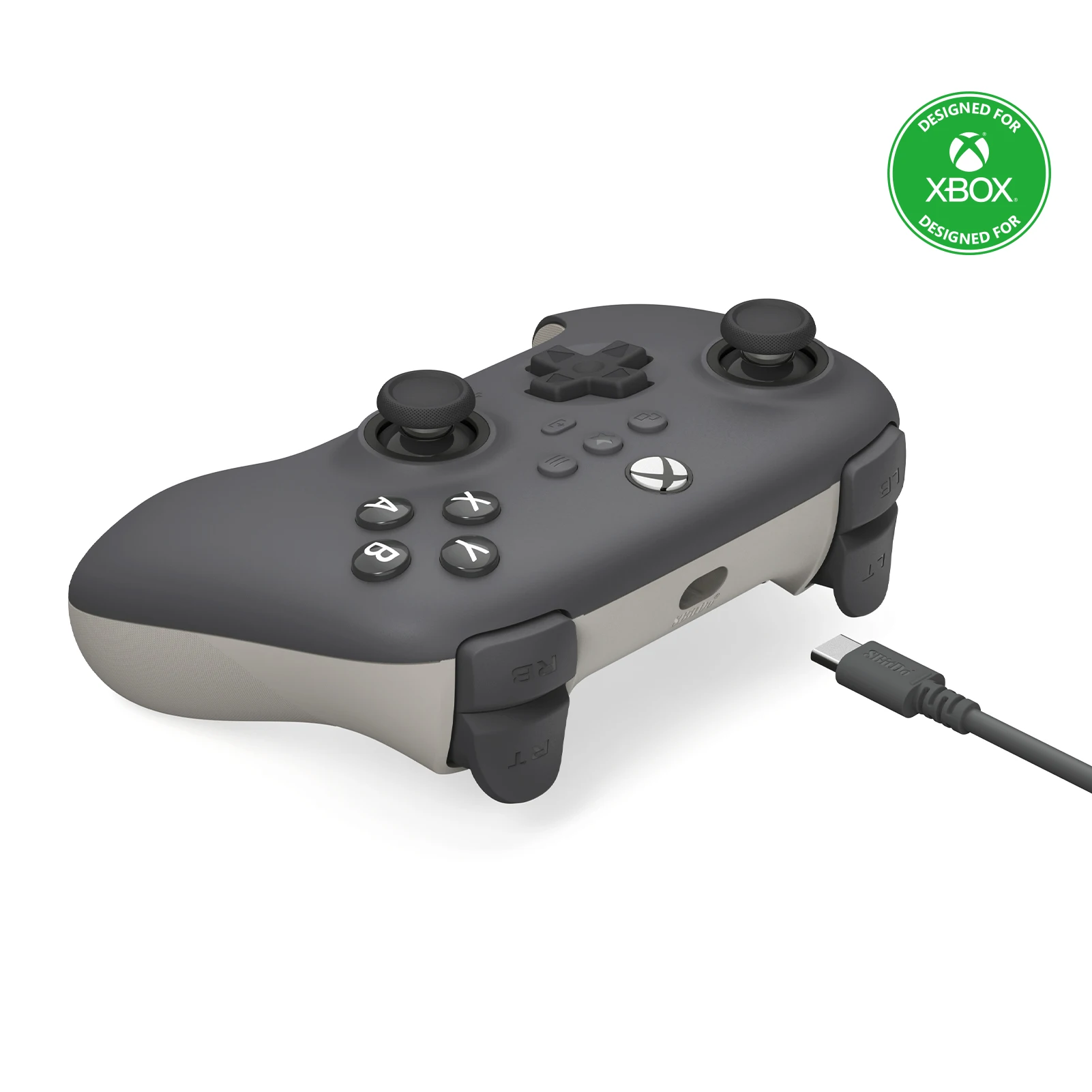 Controller di gioco cablato 8BitDo Ultimate C per Xbox Series X/S Xbox One con joystick ad effetto Hall con illuminazione RGB per Windows 10/11