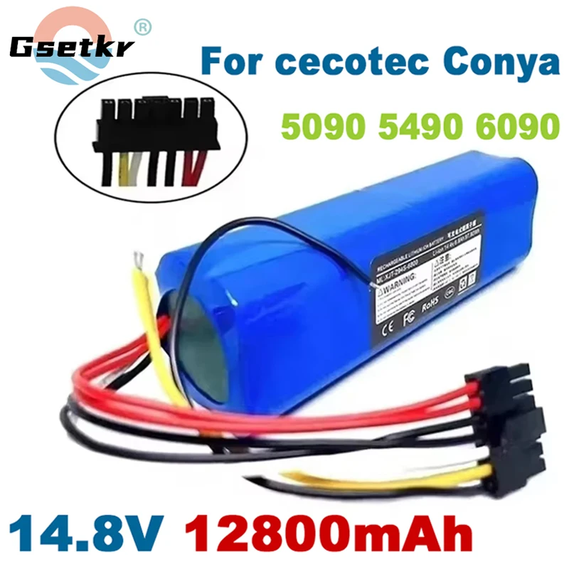 

Робот-аккумулятор CECOTEC CONGA 14,8 5090 6090, 5490 в, 12800 мАч