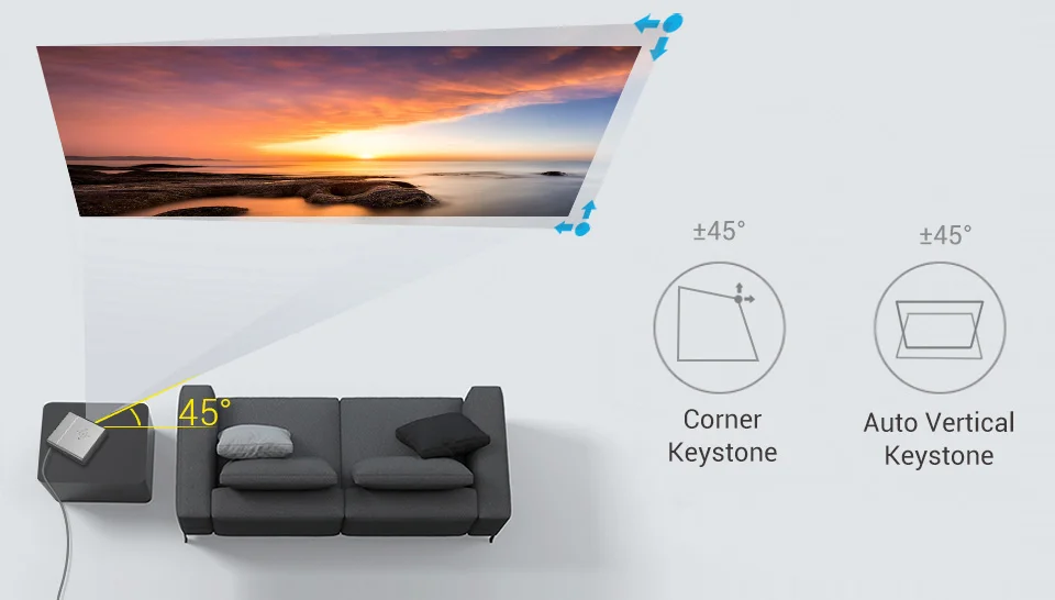 عالية الجودة Pico Byintek U50 ثلاثية الأبعاد 4K جهاز عرض ثلاثي الأبعاد ليزر 1080p DLP جهاز عرض الوسائط المتعددة الصغيرة للسينما المنزلية #6