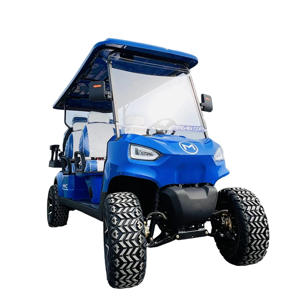 Comodi carrelli da Golf da guida Electric Golf Buggy Factory 4 + 2 posti Sightseeing Bus Club Cart 6 posti carrello da Golf elettrico