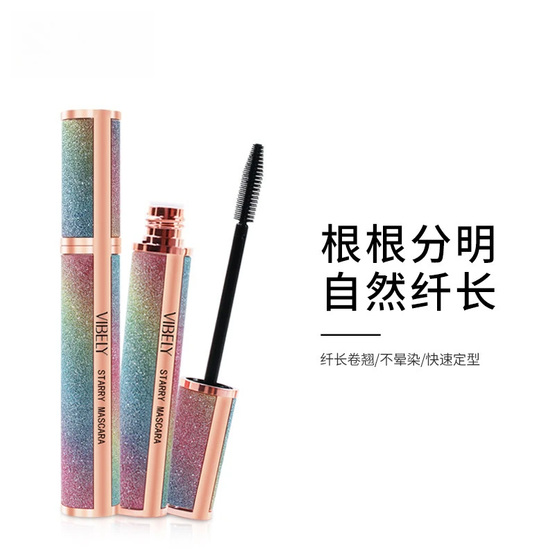 Mata Morgan Diamond Mascara, wasserfest, langanhaltend, Curling-Styling und Wimpern-Mascara, Curling, dicke Verlängerung, Verlängerung der Wimpernposta