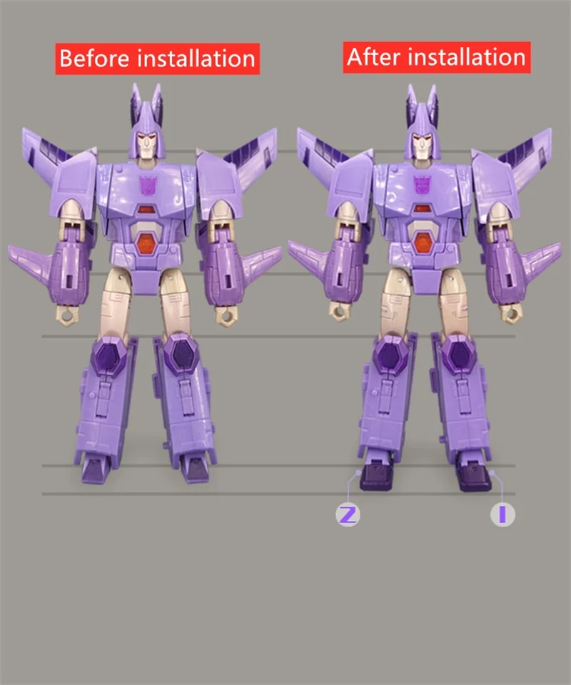 Imagem -03 - Estoque Kit de Atualização Peças Filler para Transformação Kingdom Generations Seleciona Cyclonus Action Figure Acessórios Novo em