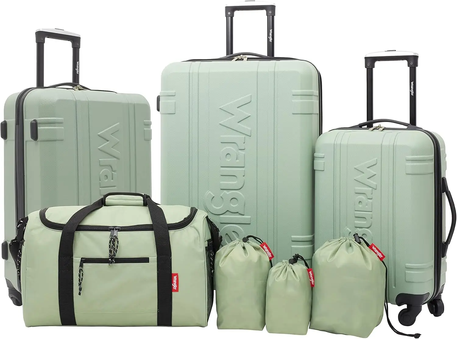 

7-Piece Laurel Travel Luggage Set for Adventure, Durable and Stylish with Multiple Sizes