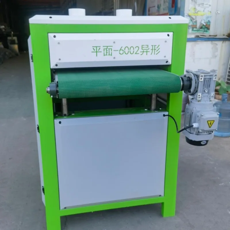 600 double roll profiled plane polishing machine woodworking plane profiled sander automatic sander polishing machine