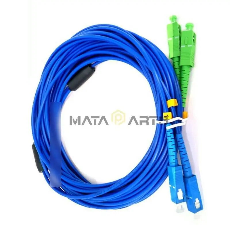 Armored Cable SC/UPC-SC/APC Single-Mode 9/125 Duplex Fiber Optic Patch Cord 30M